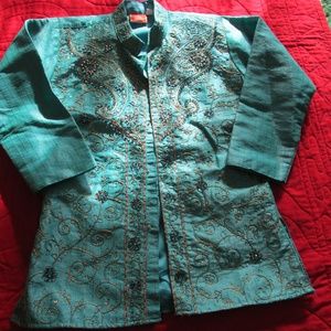 Childrens Little Romeo Beaded Sequin Jacket Sz 5